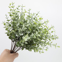 Plantes décoratives en soie de fleur de feuillage vert SPR pour Bouquet de mariage de mariée Roses à tige unique Feuilles artificielles