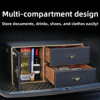 Organiseurs de voiture, boîte de rangement pour voiture, organisateur d'intérieur de voiture, organisateur de voiture haut de gamme pour les essentiels de SUV