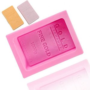 Moule à savon rectangulaire personnalisé avec logo, outil DIY pour la cuisine, la pâtisserie, le fromage, moule à gâteau en silicone, bougie OEM/ODM - Product Image 1