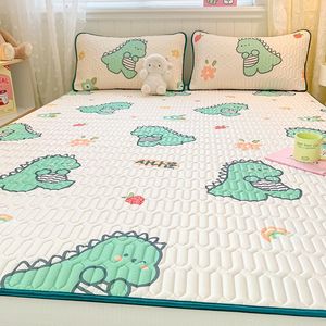Colchoneta de Látex Refrigerante con Estampado de Dinosaurios de Dibujos Animados, Antideslizante, Transpirable, para Niños - Product Image 2