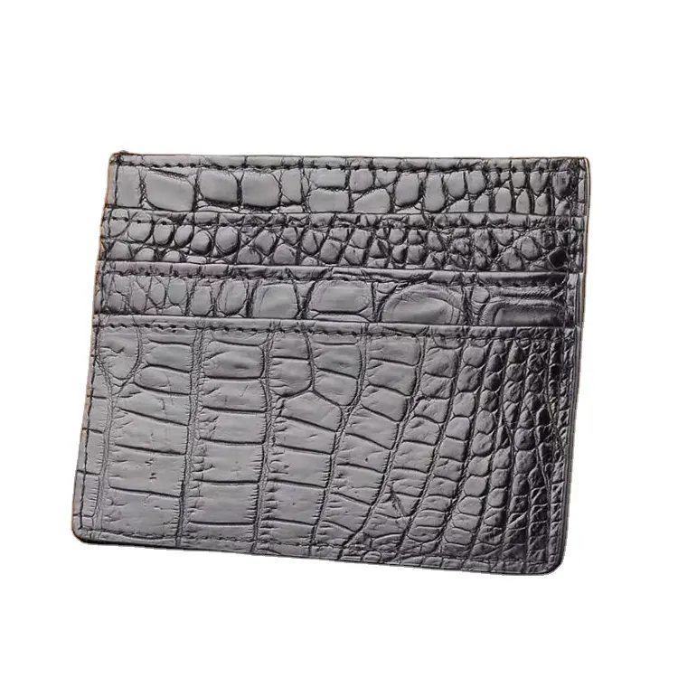 Most Popular Consumer Leather Men& 39 s Wallet Crocodile Skin Genuine Leather Checkbook Wallet Buy Crocodile Skin