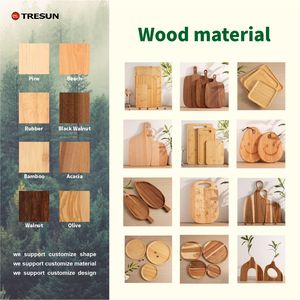 Planche à découper de fromage de charcuterie en bois d'olivier de cuisine avec poignée pour cadeau blanc personnalisé - Product Image 6