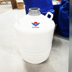 Lightweight Low-Temp N2 <b>Cylinder</b> LAB-20 20L <b>Laboratory</b> Liquid Nitrogen Tank Dewar Flask Semen Storage for Storage - Product Image 5