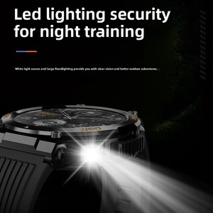 Smartwatch NX W14 per Chiamate, Bussola per Attività all'Aperto, Display TFT <span class=keywords><strong>in</strong></span> Silicone, Impermeabile, Monitoraggio Frequenza Cardiaca e Sonno, Meteo - Product Image 4