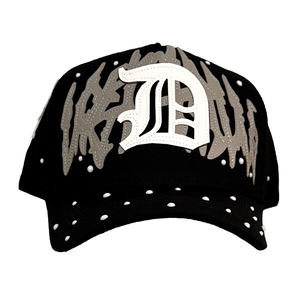 Casquettes personnalisées de haute qualité à visière incurvée, logo brodé en 3D, 5 panneaux, Gorras Barbas Hats G5 - Product Image 4