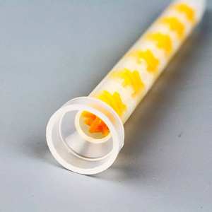 원형 인터페이스 회전 나선형 정적 혼합 튜브 두 가지 구성 요소 접착제 분배 혼합 포팅 충전 기계에 적합 - Product Image 1