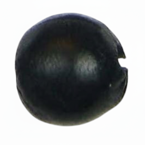 Cuentas de cuero indio Nappa negro de 12mm hechas a mano de alta calidad para hacer pulseras y joyas, precio de exportación al por mayor - Product Image 1