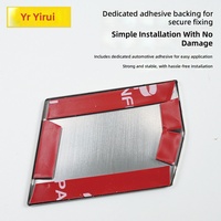Nouvelle garniture de poignée de porte intérieure 212T01 pour Explorer 01 – Accessoire de mise à niveau, patch décoratif de protection anti-rayures en acier inoxydable 304