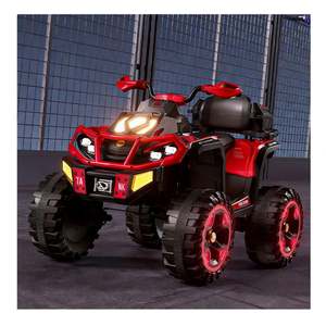 Coche Eléctrico para Niños de Alta Resistencia con Bluetooth, USB, Reproductor MP3, Encendido por Botón, Motor Doble Rojo de 550W y Rango Extendido - Product Image 3