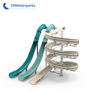 Scivolo per piscina cmwaterpark nuova piscina In fibra di vetro utilizzata nella piccola piscina - Product Image 5
