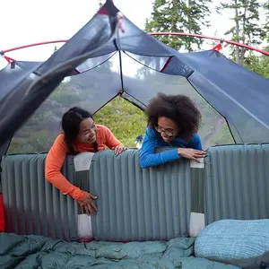 Sac de couchage de camping en duvet léger 4 saisons pour adultes par temps froid avec logo personnalisé en gros