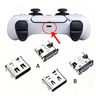 Prise de charge USB Type-C pour manette PS5 V1.0 V2.0 V30, connecteur de charge pour PS5 BDM-010 020 030