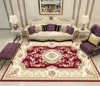 Teppich luxus floral print teppich schlafzimmer Komfortable 3d teppich für wohnzimmer