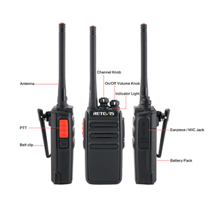 ชุดวิทยุสื่อสารแบบพกพา 2 ชิ้น ไม่ต้องขอใบอนุญาต 16 ช่อง PMR446 UHF 0.5 วัตต์ ระยะ 3 กิโลเมตร สำหรับ RT24 - Product Image 3