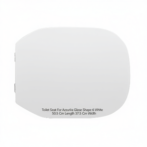 Siège de toilette pour Azzurra Glaze Shape 6 Blanc 50,5 cm de longueur 37,5 cm de largeur - Product Image 3