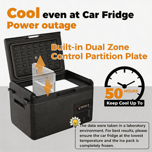 Réfrigérateur de voiture/camping-car extérieur 15L MCD15B |   Conception silencieuse, faible consommation d'énergie, maintien au frais, contrôle par application - Product Image 4
