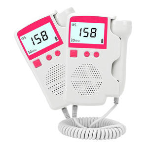 Alat medis pengukuran akurat Digital LCD layar TFT 50-210bpm genggam elektronik Monitor detak jantung bayi <span class=keywords><strong>Doppler</strong></span> janin - Product Image 3