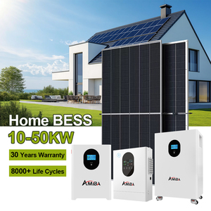 ระบบจัดเก็บพลังงานแสงอาทิตย์สำหรับบ้าน 3kW 5kW 10kW 20kW 30kW ชุดผลิตพลังงานแสงอาทิตย์พร้อมแบตเตอรี่ลิเธียมสำหรับใช้ในบ้านพักอาศัย HES05W - Product Image 1