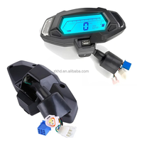 Harga Pabrik Terlaris Speedometer Odometer Motor 12V Antarmuka USB Cocok untuk Italika 250z (2019-2024) F04010196