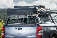 Porte-bagages de camionnette JP16 ODM, taille standard, pour plateau de camion, cadre de camion, porte-bagages arrière, barre de protection réglable en fer, porte-bagages de camion pour camion