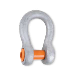 BETA - 080320016 ROBUR - Bow <b>shackles</b> with square sunken hole screw pin, high-tensile alloy steel, hot-dip galvanized body (mult - Product Image 1