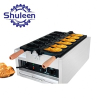 Machine à gaufres électrique professionnelle pour mini-gaufres en forme de poisson, Taiyaki, gaufres bulle sur brochet et gaufres en forme de chaussure