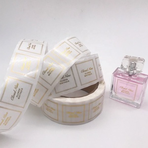 Tùy Chỉnh Mỹ Phẩm Dính Vàng Foil Sticker Nước Hoa Chai Thủy Tinh Logo Nhãn - Product Image 5