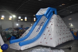 Mới Được Thiết Kế Inflatable Trượt Nước Nổi, Inflatable Trượt Nước Trượt Iceberg Trên Nước Với Chất Lượng Cao - Product Image 6