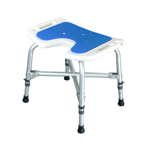 Tabouret de salle de bain Ricof en alliage d'aluminium, capacité de poids de 150 kg, antidérapant, pour personnes âgées, adultes enceintes - Product Image 2