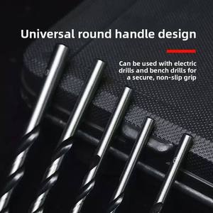 41-Piece Woodworking Tool Set <b>Hand</b> Power Source Concrete <b>Drill</b> Bits Straight Shank <b>Drill</b> for Metal Case OEM BM-103 Bit Holder In - Product Image 3