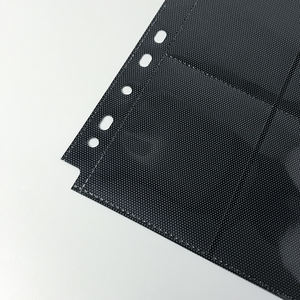 9ポケット11穴両面カードバインダースリーブサイドローディングトレーディングカード収納アルバムページシートプロテクター - Product Image 3