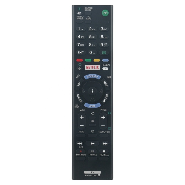 RMT-TX101D Replacement Remote Control Fit for Sony TV KDL-40W705C KDL-48W705C