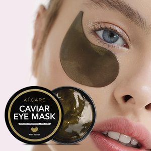 Masque pour les yeux en feuille végétalien hydratant <span class=keywords><strong>anti</strong></span>-rides <span class=keywords><strong>anti</strong></span>-poches sans silicone, enrichi en vitamine E, caviar et algues, pour les <span class=keywords><strong>cernes</strong></span> - Product Image 3