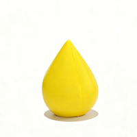 Balles anti-stress en PU personnalisées en forme de goutte d'eau, jouet sensoriel à presser, cadeaux personnalisés, logo d'entreprise, soulagement de la tension au travail pour filles
