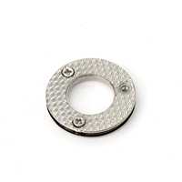 Livraison Rapide Accessoires de Quincaillerie en Gros Œillets Ronds en Métal Doré Clair Anti-Rouille de 5 mm de Diamètre Intérieur pour Sacs