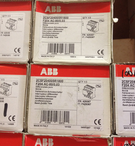 Para <span class=keywords><strong>ABB</strong></span> nuevo Original/0,03 4P 80A F204 producto de Control Industrial protector de fugas para programación PLC - Product Image 1