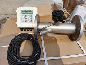 Capteur de débit numérique ultrasonique pour huile/fluide, <span class=keywords><strong>mesure</strong></span> du flux thermique, sortie 4-20 mA, RS485, débitmètre d'eau, acier inoxydable 304, OEM - Product Image 4