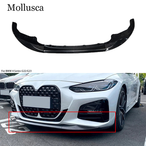 Kit d'accessoires pour pare-chocs avant en fibre de carbone style Série 4 G22/G23, lèvre avant, pelle avant, 2020-2025 - Product Image 1