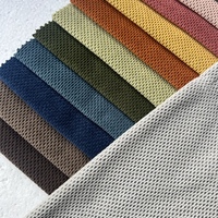 Tissu chenille 100 % polyester, résistant aux taches, tissé uni, vente en gros directe usine pour les grossistes en textile de maison