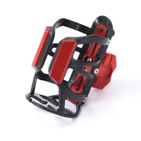 Support de tasse pour moto, support de bouteille pour vélo, sans perçage, universel, en alliage d'aluminium, support de boisson réglable pour EScooter, vélo, 360°
