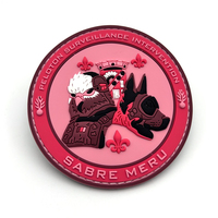 Patch PVC 2D 3D Dimensions Paintball Ski Moto Clubs Airsoft Logos Équipement Tactique Services Médicaux d'Urgence Pompiers