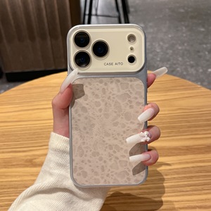 Custodia per telefono in pelle PU con stampa leopardata alla moda per iPhone 17 13 14 15 16 Pro Max con pellicola protettiva in vetro e cover posteriore antiurto - Product Image 4