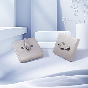 锌合金抛光单筒门锁套装，带门锁和钥匙，防盗且耐用 - Product Image 5