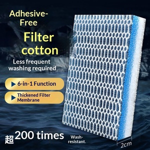 Groothandel Rechthoekige Visbakfilterkatoen 10D Lijmvrij Biochemisch Spons Super Waterzuivering Herbruikbaar Bulkbestelling - Product Image 3