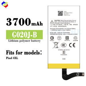 بطارية ليثيوم أيون بوليمر أصلية G020J-B لهاتف جوجل بيكسل 4XL، سعة 3700 مللي أمبير، 3.85 فولت، الأكثر مبيعًا - Product Image 2