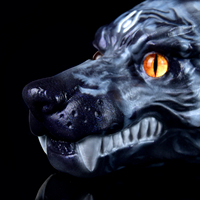 Masturbateur masculin Wolf Design, stimulateur vaginal réaliste et serré, poche génitale en silicone souple, Onahole fessier de grande taille, jouet sexuel fantaisie
