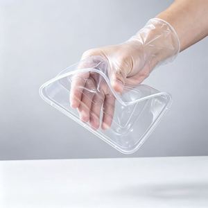 Envase de Plástico Desechable de 3 Compartimentos con Tapa Plana, Resistente a Fugas, para Comida para Llevar, Uso en Restaurantes y Servicios de Catering - Product Image 5