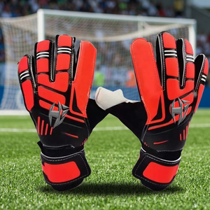 Professional Football Goalie <b>Gloves</b> Customized Backhand Mesh <b>Latex</b> And Silicon Inject Negative Cut rivate Label Goalie <b>Gloves</b> - Product Image 4