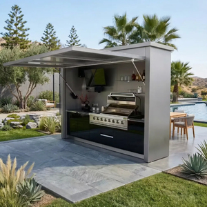 Stainless Steel Module Outdoor <strong>Kitchen</strong> Factory <strong>for</strong> Electric Smart Garden BBQ Grills Modular <strong>Furniture</strong> Sets - Product Image 3