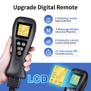 Top Sell profession elle elektrische Wärme Kneten Luft kompression Bein massage gerät vibrieren volles Bein Muskel massage Werkzeug zur Schmerz linderung - Product Image 5